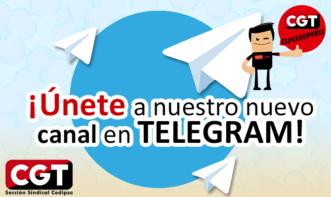 Canal Telegram CEDIPSA-CGT